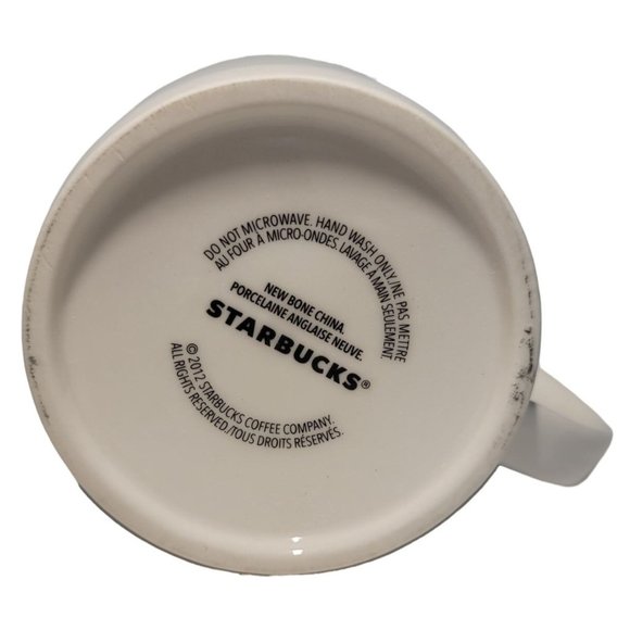 LIMITED EDITION Christmas Starbucks Coffee Cup Mug 2012 Holiday Gold Ornaments 1 - Picture 2 of 2